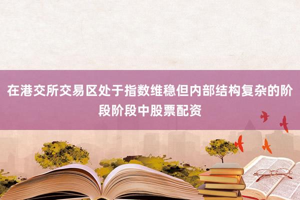在港交所交易区处于指数维稳但内部结构复杂的阶段阶段中股票配资