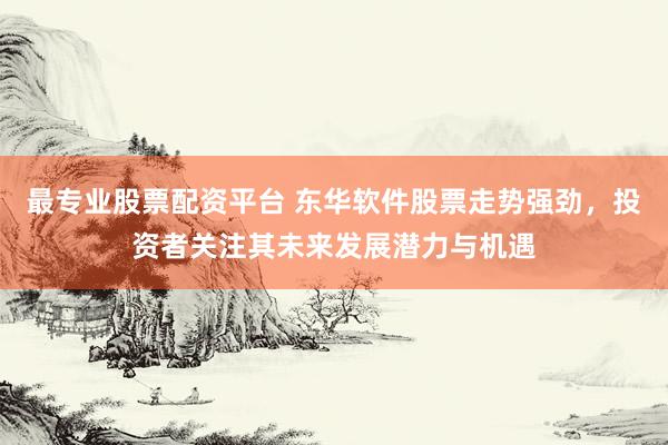 最专业股票配资平台 东华软件股票走势强劲，投资者关注其未来发展潜力与机遇
